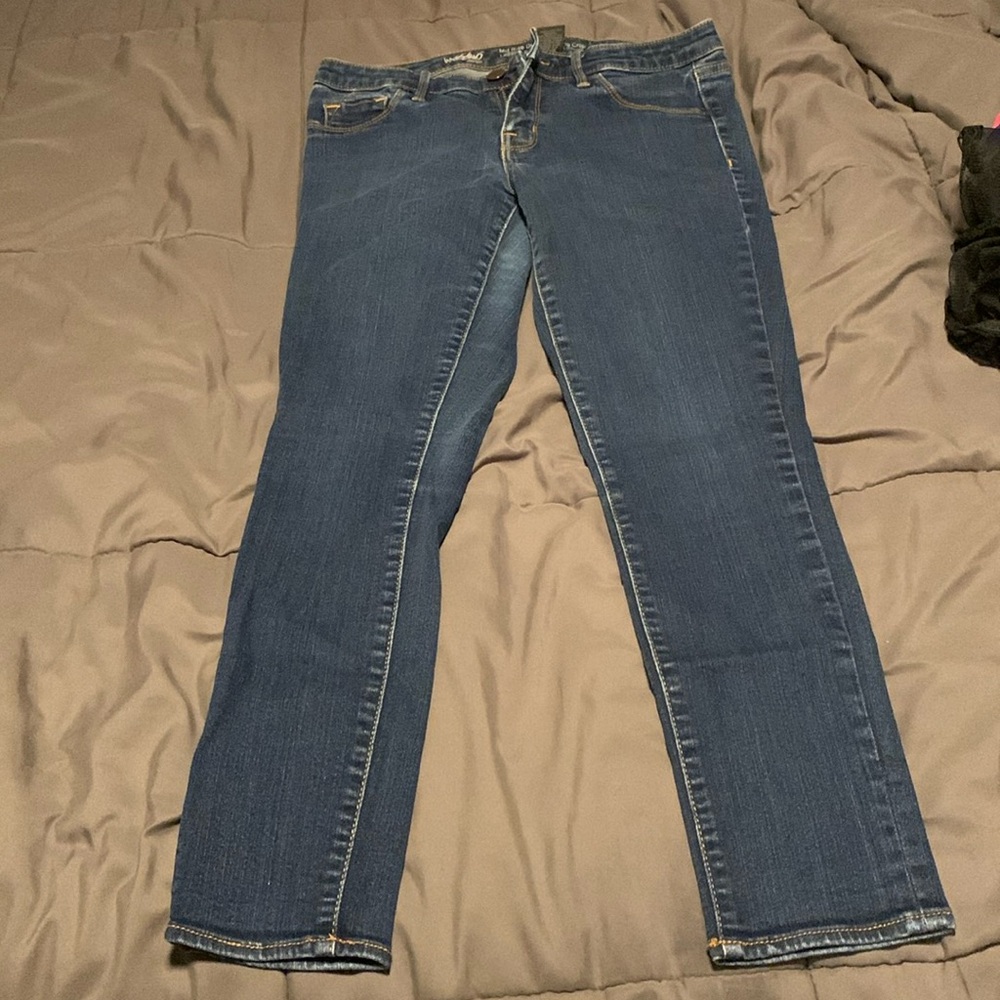 Mid Rise Denim Jeggings